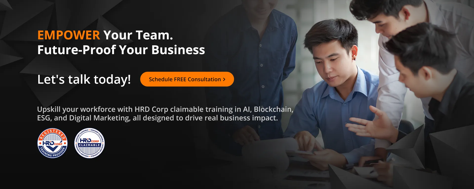 Empower Your Team. Future-Proof Your Business | Schedule a free consultation